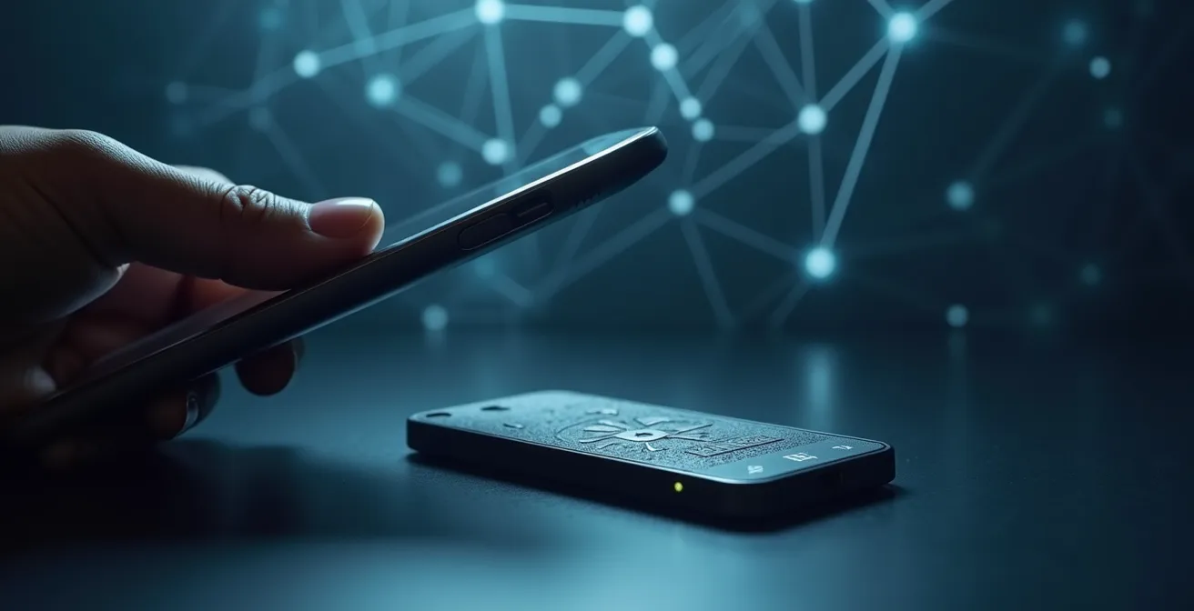 Système d'authentification sécurisé avec dispositifs multiples pour entreprise