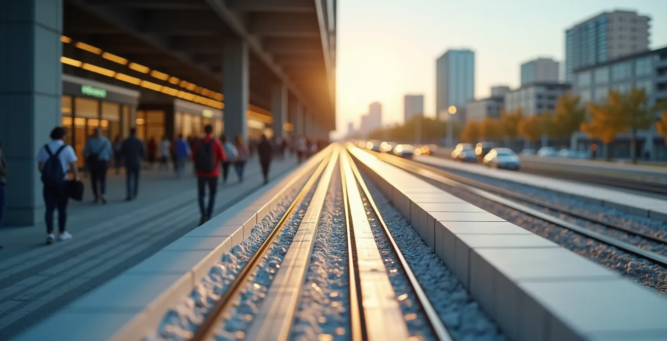 Comparaison visuelle des temps de trajet entre Downtown Toronto et Markham avec les futurs projets de transport