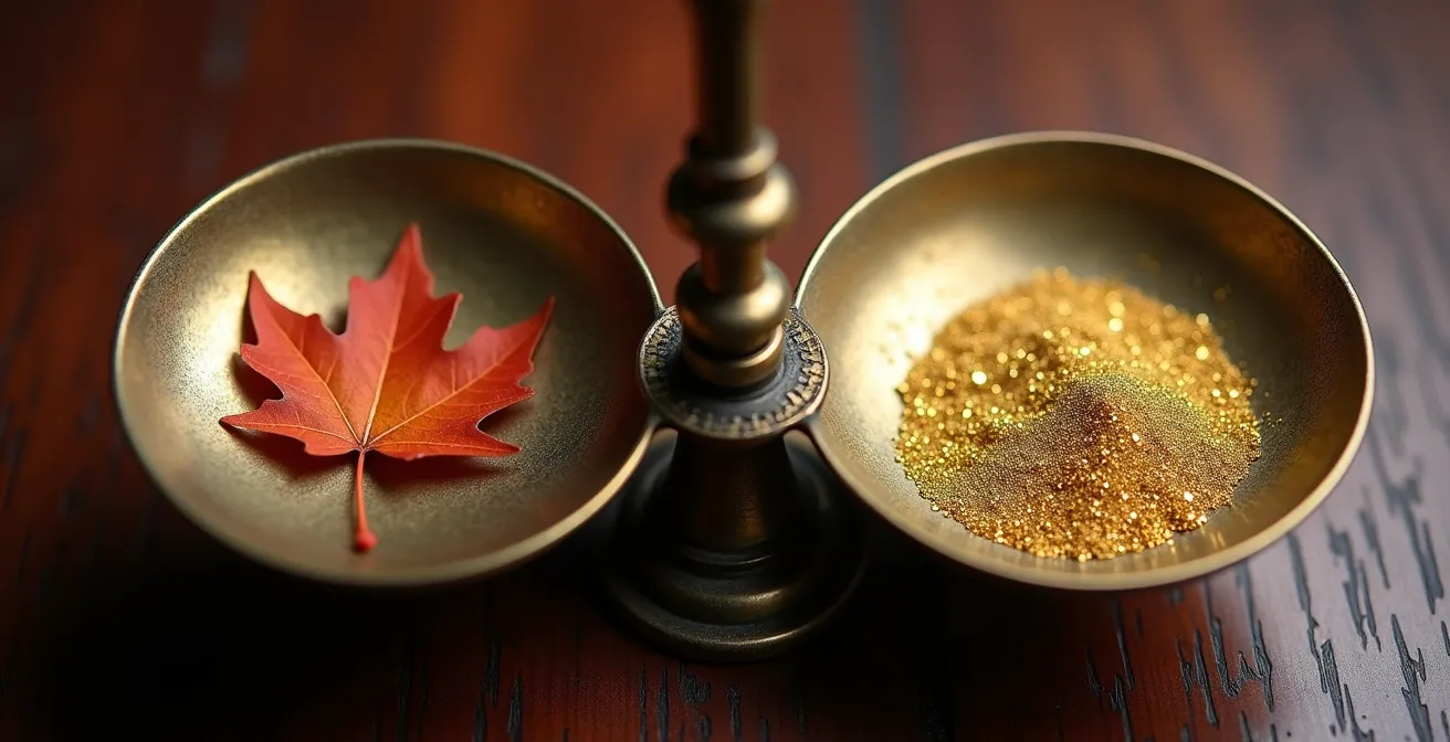 Balance de justice symbolisant l'équilibre réglementaire financier