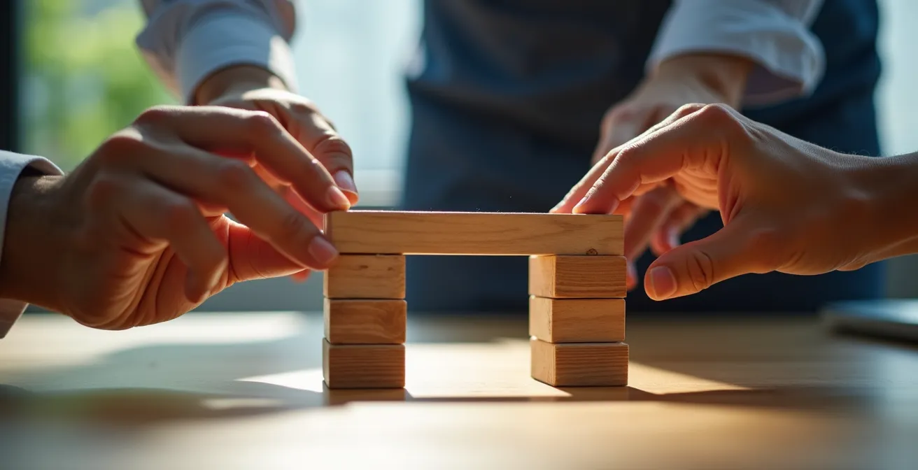 Manager intervenant avec bienveillance lors d'une situation de micro-agression en milieu de travail