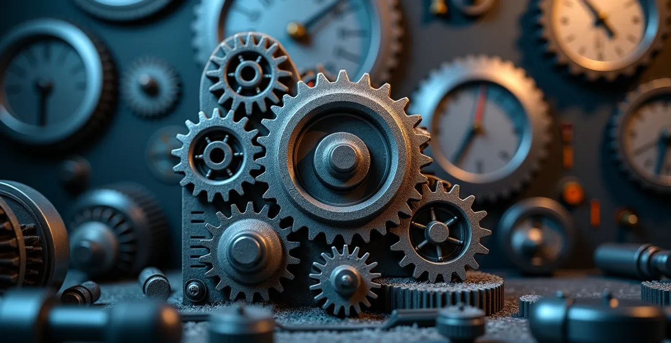 Système de planification visuelle de la capacité des machines dans une usine canadienne avec indicateurs de performance