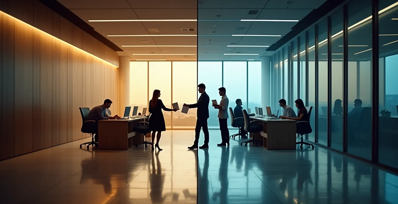 Schéma visuel montrant l'évolution des contrôles internes d'une TPE vers une PME